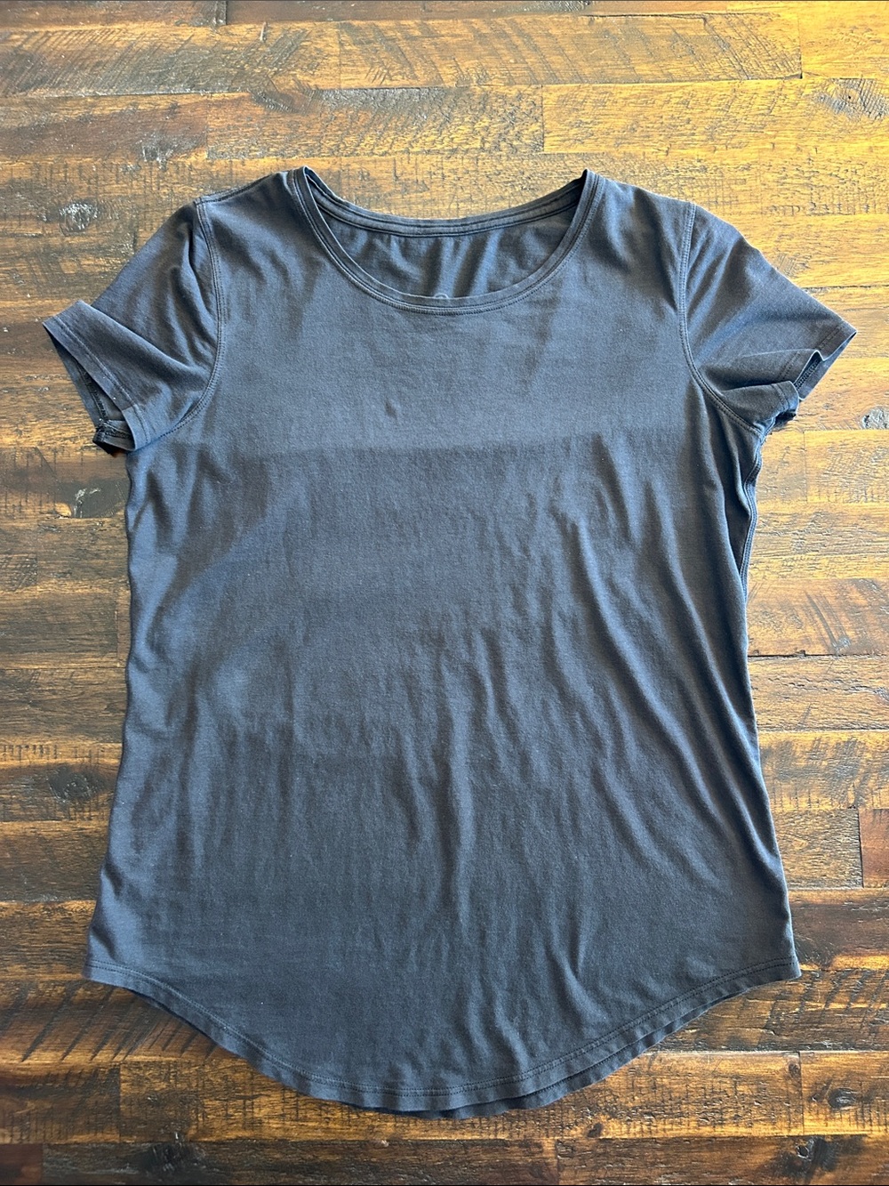 Women’s Lululemon Black Relaxed Fit Short Sleeve